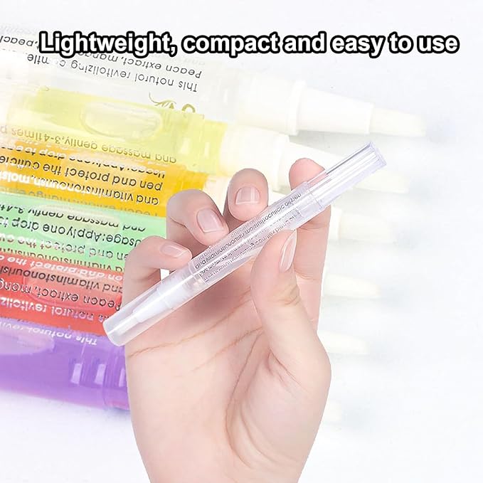Natural Nail Growth Oil,Nail Growth Oil Pen,Cuticle Oil, Natural Growth Serum For Nails Moisturize -For Growth And Strength, Nail Strengthener For Damaged Nails (Pineapple oil, 0.18 / Fl Oz)