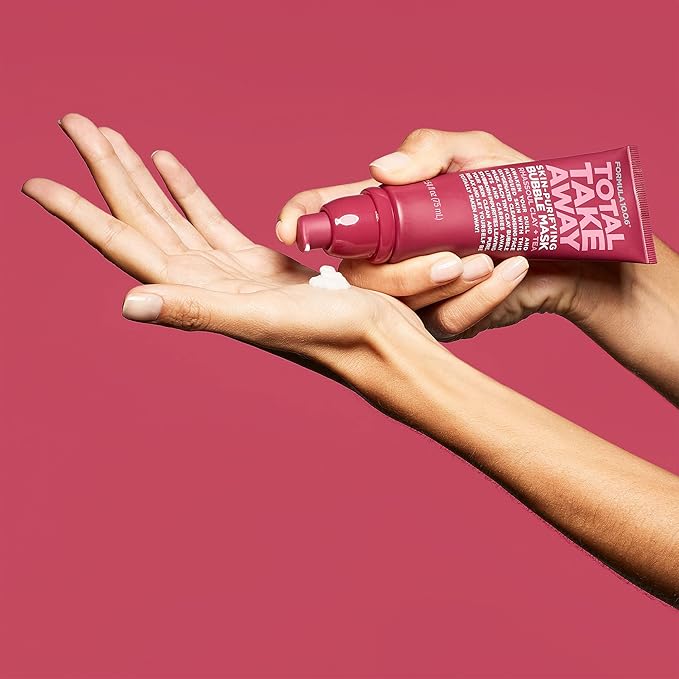 Formula 10.0.6 Total Take Away Skin-Purifying Bubble Mask (2.54 Fl. Oz.) Clay Bubble Mask that Lifts and Carries Away Impurities -Vegan, Paraben-Free, Dye-Free & Cruelty-Free