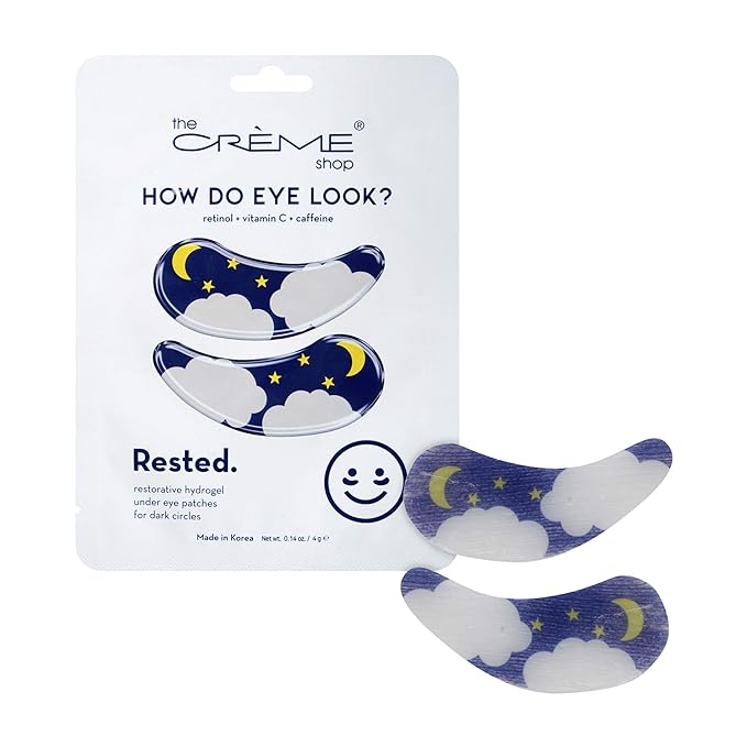 The Crème Shop - How Do Eye Look? Hydrogel Under Eye Patches (Rested)