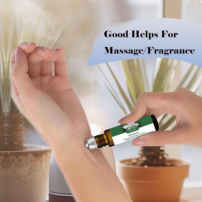 4 Fl Oz/120 ml Vanilla Essential Oil, Send Gift Roll-on (10 ml) - 100% Natural, Aromatherapy, Diffuser, Massage, Yoga, DIY Soap and Candle Making, Fragrance Oils, Spa Skin Care