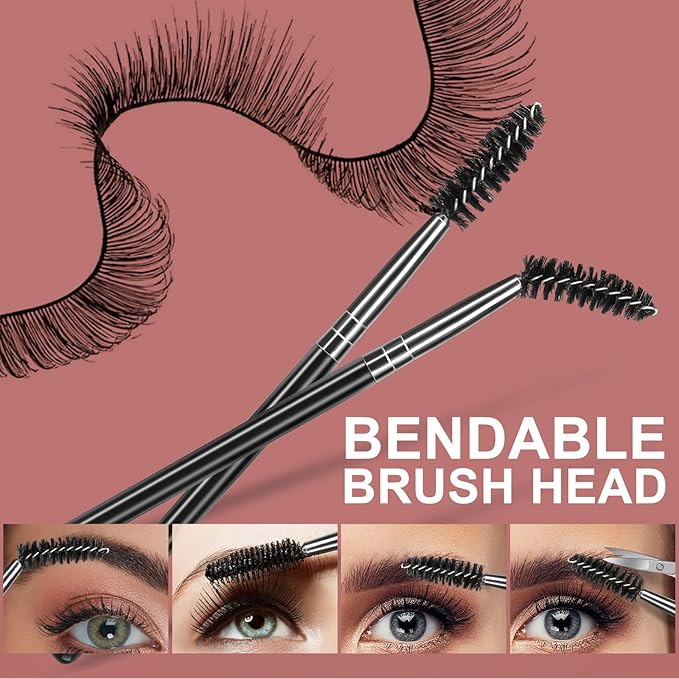 FANDAMEI Eyebrow Kit with Leather Case - Eyebrow Scissors, Tweezers, Razor, Brush for Women & Men - Facial Hair & Ingrown Hair Removal