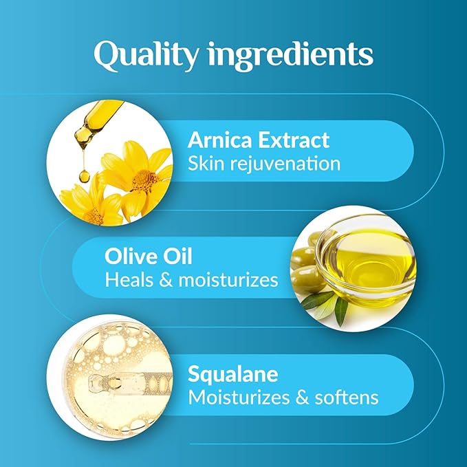 PURA Arnica Oil - Unscented Deep Tissue Massage Therapy, Hypoallergenic, 128oz