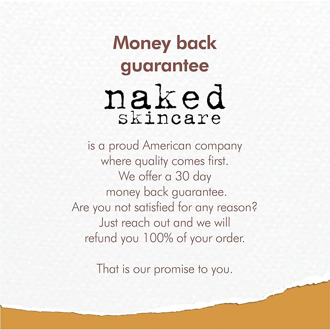 Naked Collagen Peptides Serum for Face with Vitamin C - Anti Aging Serum Skincare for Under Eye with Sweet Almond Oil - Dark Spot Corrector and Pore Minimizer with Vitamin E Oil for Skin (1oz) (1 oz)