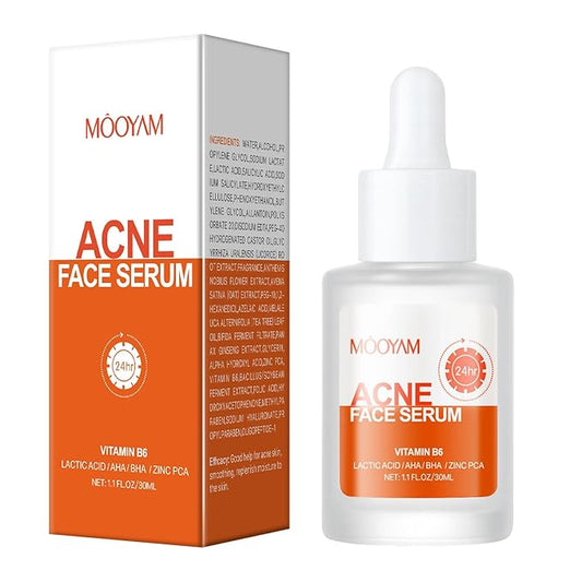 Salicylic Acid Serum for Face, Skin Clearing Serum for Oily, Blemish, Prone Skin, Hydrating Face sérum with Hyaluronic Acid, Vitamin C, Minimize Pores, Clear Acne Marks 30ml