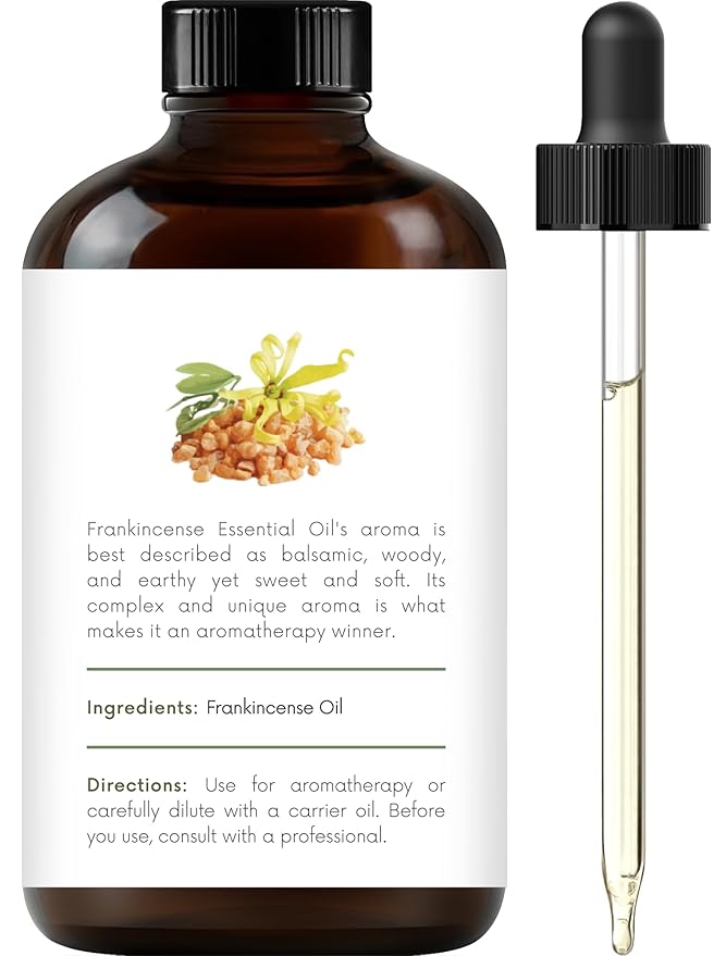 Handcraft Blends Frankincense Essential Oil - Huge 4 Fl Oz - 100% Pure and Natural - Premium Grade Essential Oil for Diffuser and Aromatherapy