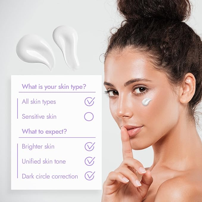 Eye Contour Azelaic Complex 10%, Skin Brightener, High Grade Suspension for Dark Circles, Puffy Eyes, Crow's Feet, Fine Lines & Wrinkles, Redness Relief, Fade and Repair Dark Spots