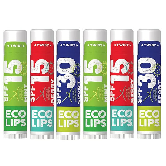 Eco Lips Classic Variety Broad Spectrum Packaging