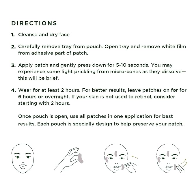 Deep wrinkle targeted patches with