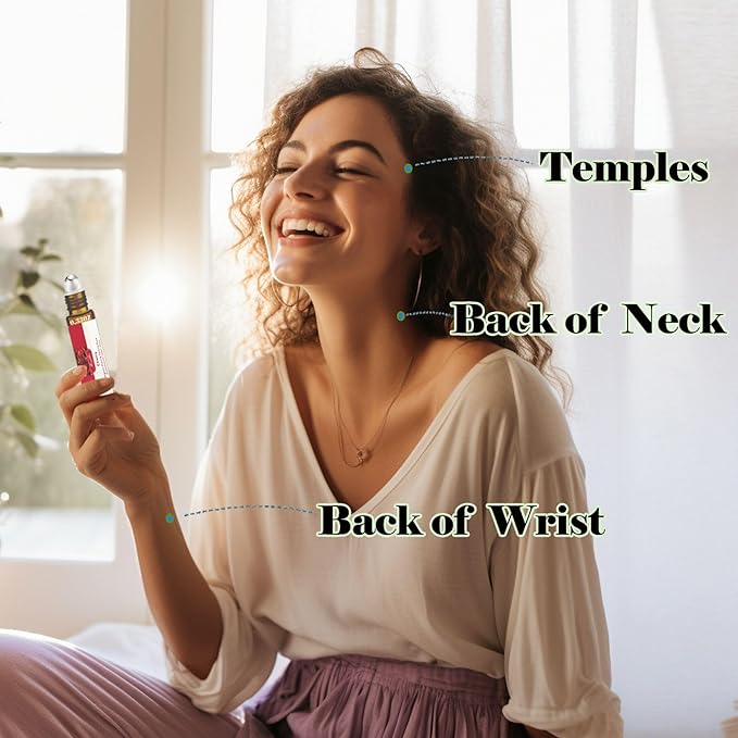 Black Pepper Essential Oil -Black Pepper Oil 4 Fl Oz & Roll On 10ML Essential Oil Set for Aroma Diffuser Humidifier Fragrance Bath Cleaning Massage Yoga DIY Candle Making