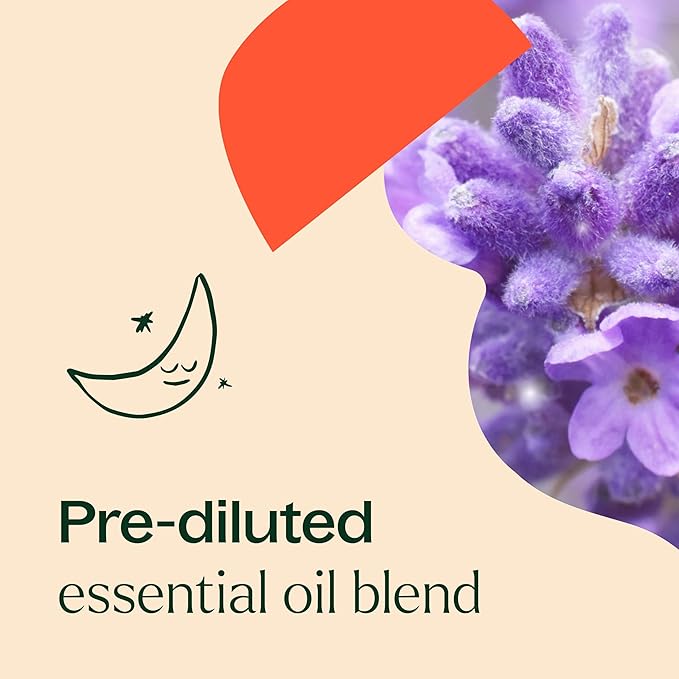 Plant Therapy KidSafe Nighty Night Essential Oil Blend for Sleep 10 mL (1/3 oz) Pre-Diluted Roll-On 100% Pure, Natural Aromatherapy, Therapeutic Grade