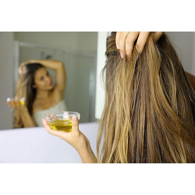 Dr Joe Lab Evening Primrose Oil - Pure Natural Cold Pressed Unrefined Extra Virgin Evening Primrose Seed Oil - Moisturizing & Nourishing for Hair Skin Body Nail and Beard. - 32 oz