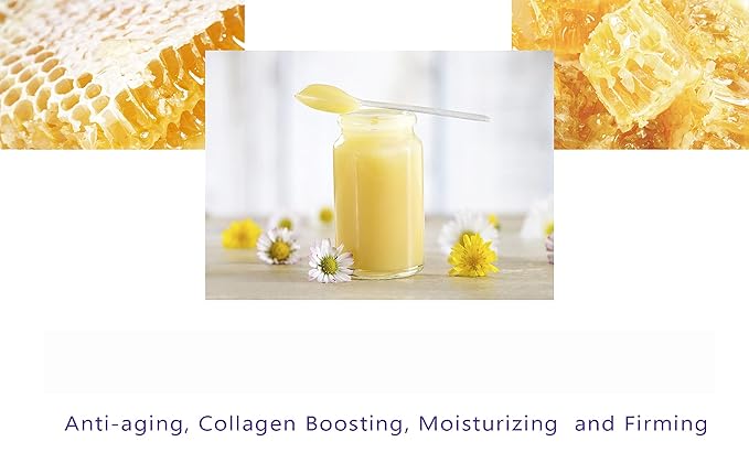 Face Cream Anti Aging Royal Jelly - Natural & Organic Ingredients, Face Moisturizer for Dry Skin, Anti Aging Cream for Face, Anti Wrinkle Cream for Women & Men – 1.7 oz