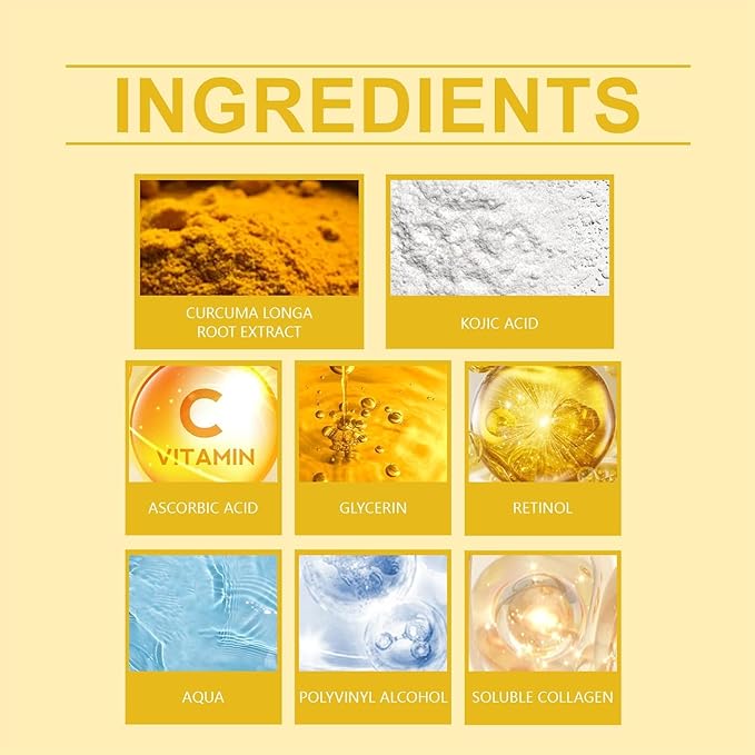Turmeric Overnight Wrapping Peel Off Mask – Defends Against Skin Stress for a Clear, Glowing Complexion(1PCS)