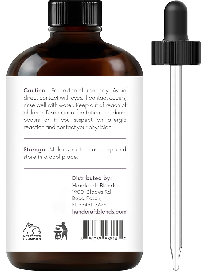 Handcraft Blends Camphor Essential Oil - Huge 4 Fl Oz - 100% Pure and Natural - Premium Grade Essential Oil for Diffuser and Aromatherapy
