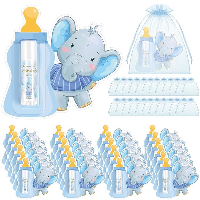 24 Set Baby Shower Lip Balm Girls