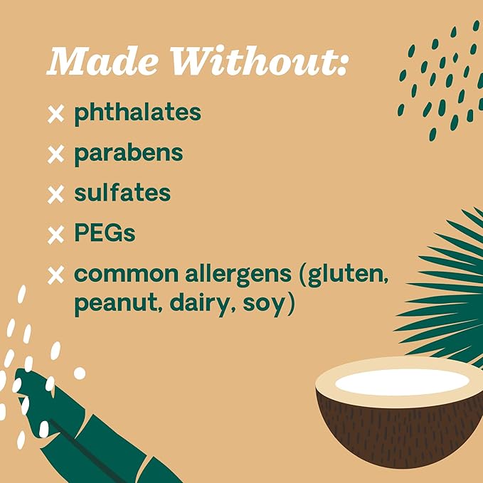 Hello Bello Kids Conditioner, Gentle Hypoallergenic Tear-Free Formula, Vegan and Cruelty-Free, Creamy Coconut Scented, 10 fl oz