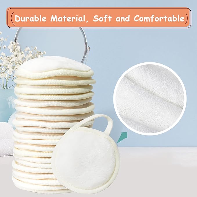 20 packs reusable makeup remover