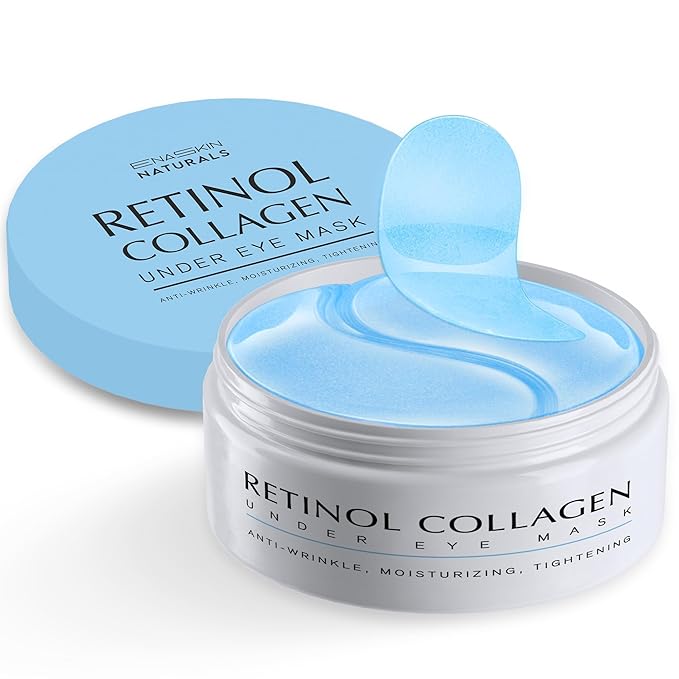 15% Niacinamide Serum With VC, B5, Hyaluronic Acid, Peptide 50ML - Under Eye Patches for Dark Circles, Reduce Wrinkles Puffy & Bags, Anti Aging Moisturizer Cream and Niacinamide Serum 30 Pairs