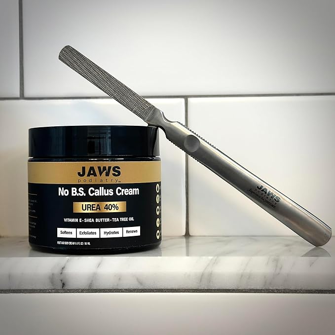 Urea Cream Callus Cream - Foot Cream for Dry Cracked Heels Feet Knees Elbows Hands - 40% Urea Callus Remover For Feet - Soften Exfoliates Hydrates and Renews Skin