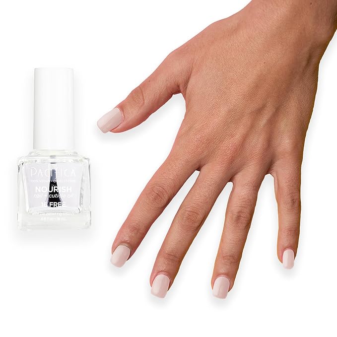 Pacifica Nail Cuticle Oil – Nourish Nail + Cuticle Coconut Oil for Nails, Vegan & Cruelty-Free, Coconut
