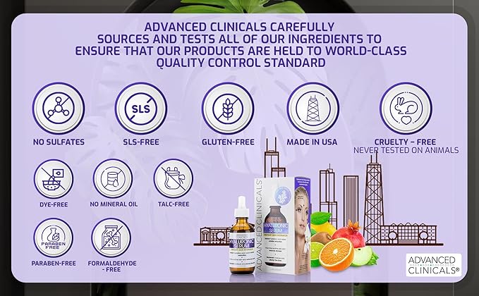 Advanced clinicals pure hyaluronic acid
