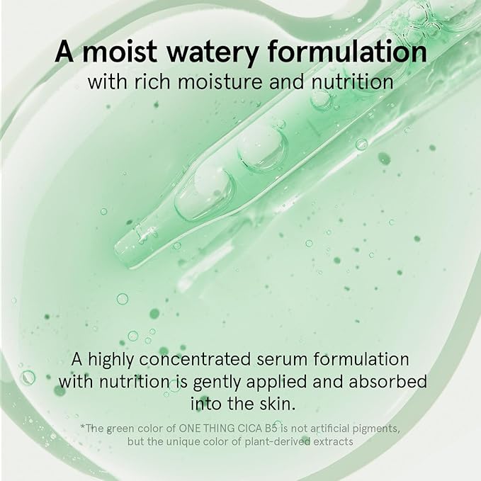 ONE THING Cica B5 calming Serum + Cream Bundle