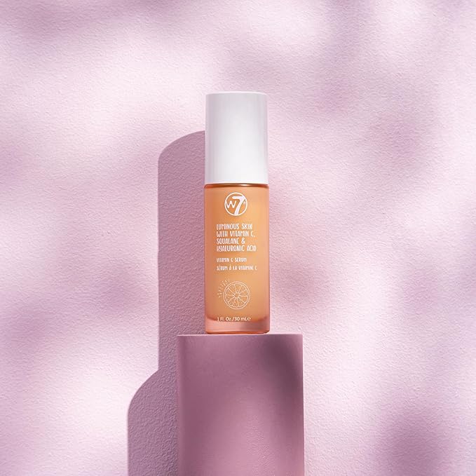 W7 Luminous Skin Vitamin C Serum - Soft Hydrating Cream With Hyaluronic Acid