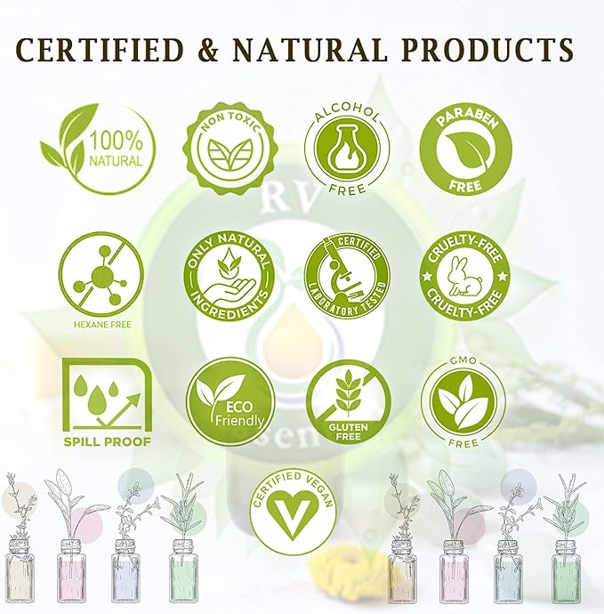 R V Essential Pure Rosehip Seed Carrier Oil 1250ml (42oz)- Rosa Rubiginosa (100% Pure and Natural Cold Pressed)