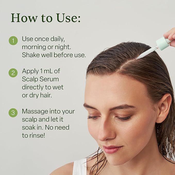 Divi Hair Scalp Serum for Women and Men - Revitalize and Balance Your Scalp - Improves Appearance of Thinning Hair, Nourishes the Scalp and Helps Remove Product and Oil Buildup, 100ml