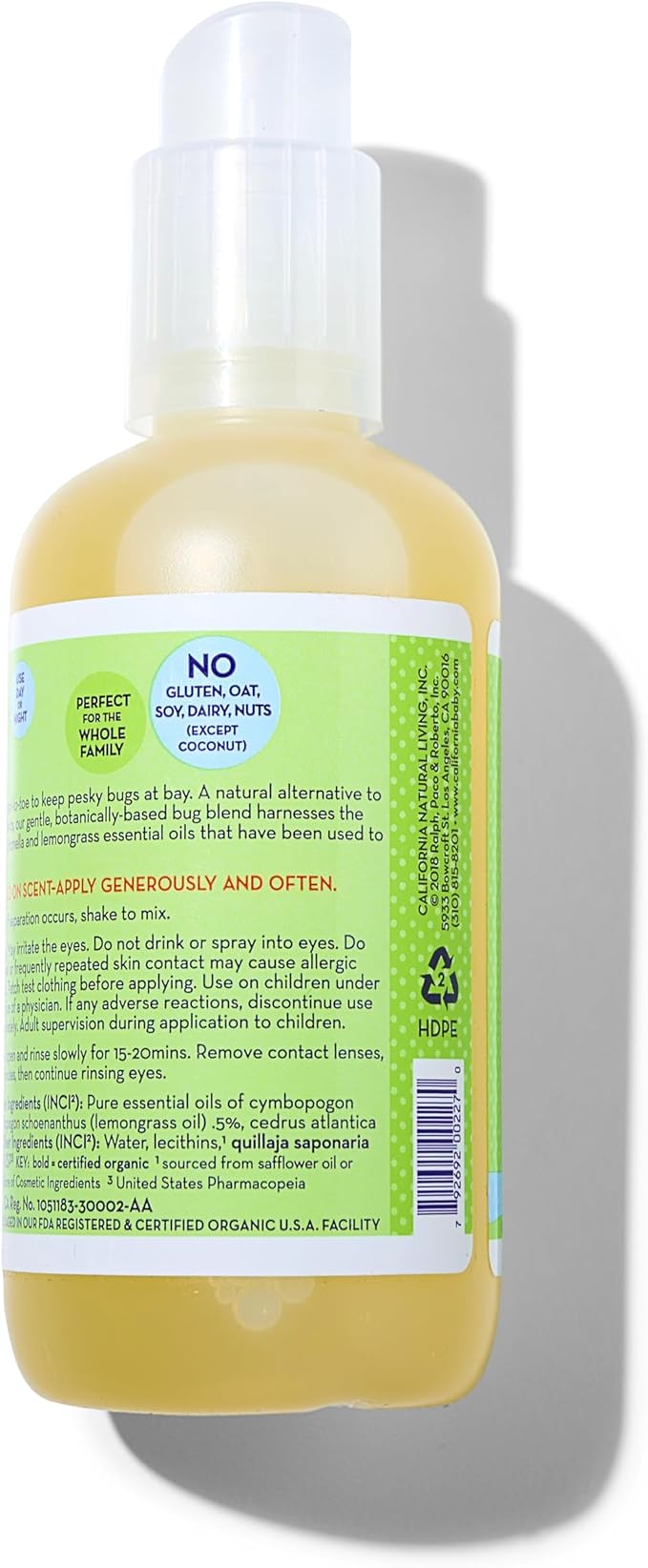 California Baby Super Sensitive Sunscreen + Natural Bug Spray | 2.9oz Unscented SPF 30+ Mineral Sunscreen + 6.5oz Natural Bug Repellent | Hypoallergenic | Formulated for Sensitive Skin