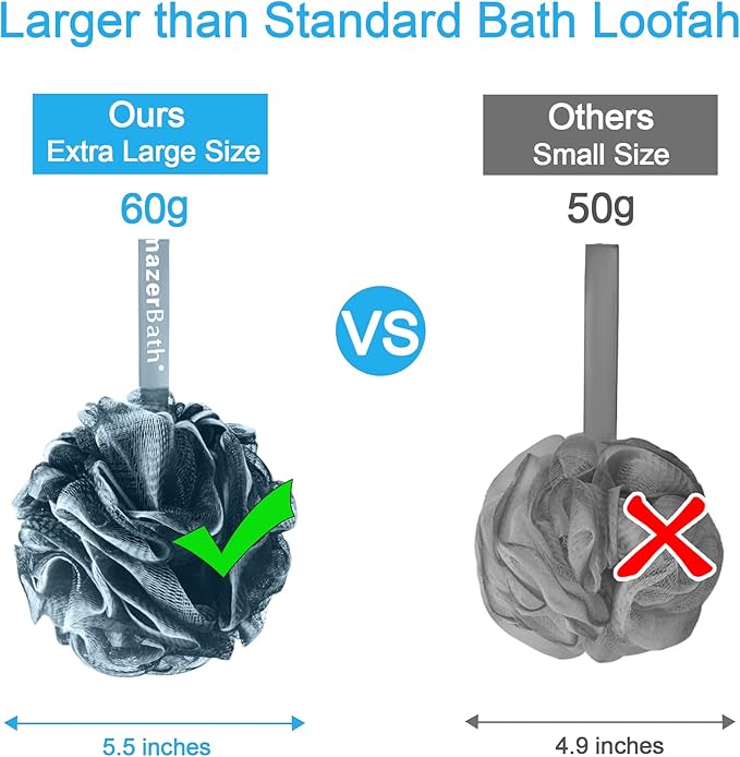 Amazerbath bath shower loofah sponge