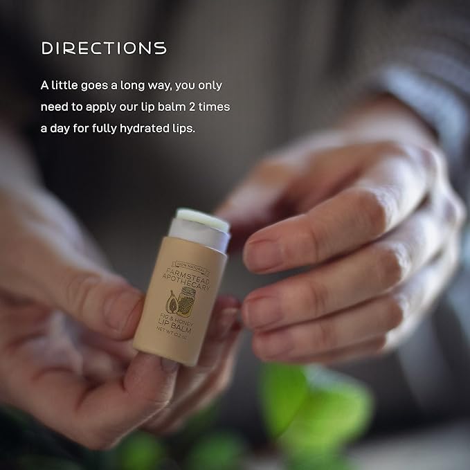 Farmstead Apothecary 100% Natural Lip Balm oz