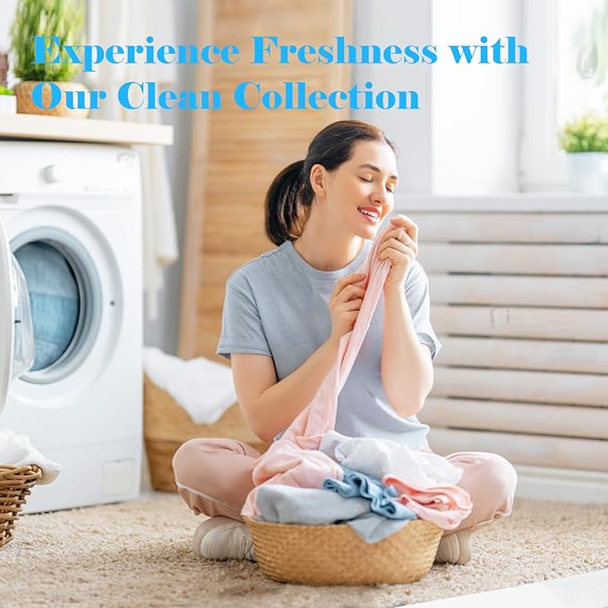 AmaKane Fragrance Oils Clean Set, 6 Premium Soap Making Scents, Fragrance Oil for Candle Making, Essential Oils for Laundry, Fresh Linen, Clean Skin, Warm Cotton and More Aromatherapy Diffuser Oils