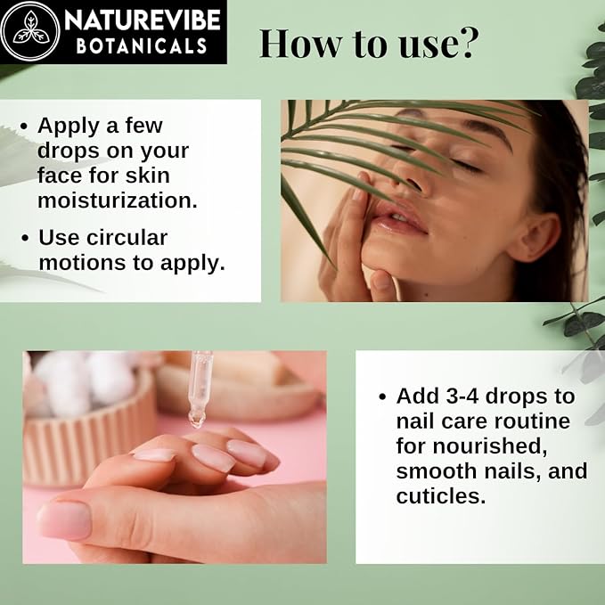 Naturevibe Botanicals Tamanu Oil 32 Ounces | 100% Pure and Natural | Great for Skin Care and Hair Care