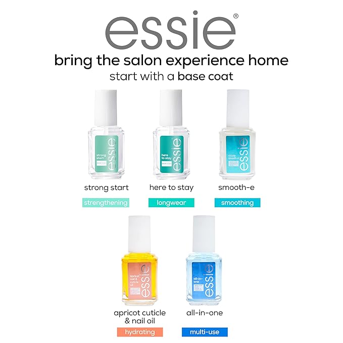 essie Nail Care, 8-Free Vegan, Speed Setter Top Coat, quick-dry nail polish, 0.46 fl oz