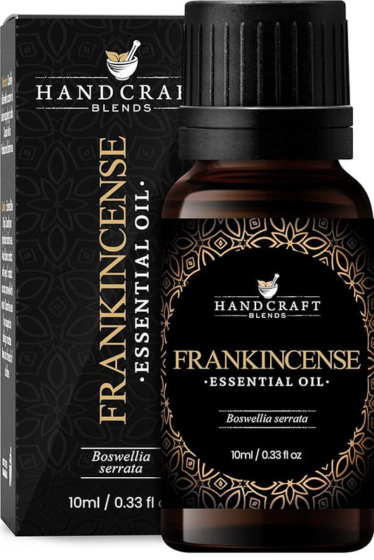 Handcraft Blends Frankincense Essential Oil - 0.33 Fl Oz - 100% Pure and Natural - Premium Grade Essential Oil for Diffuser and Aromatherapy