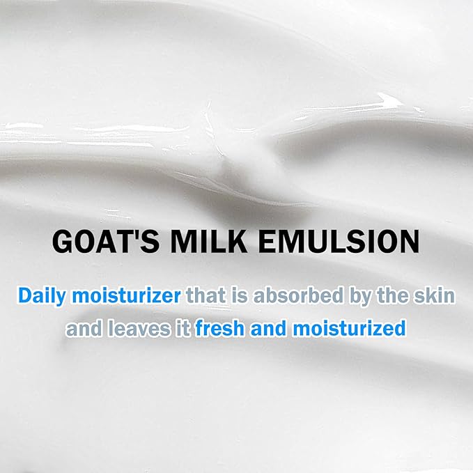 Goat Milk Body Lotion,Hydrating Body Lotion for Dry Skin,Body Care Moisturizer,Moisturizing Body Cream for Women and Men,All Skin Type,Nourishing Cream, 17.5 fl oz