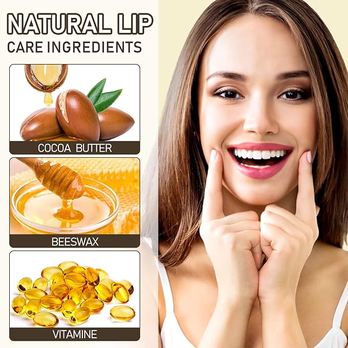 Flower Lip Balm - Color Changing (Purple)