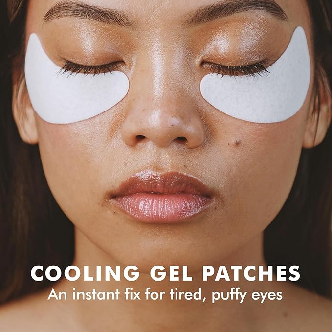 skyn ICELAND Hydro Cool Firming Under Eye Patches. Eye Gel Mask to Firm And Reduce Wrinkles, Fine Lines, Dark Circles, Puffy Eyes & Bags, 12 Pairs