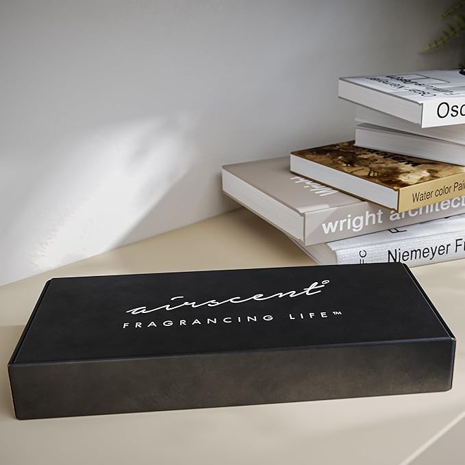 AirScent Hotel Diffuser Oil Gift Set - 5 Star Hotel Scents - 10 mL, 0.34 fl oz Fragrance Oil Set - Inspired by Westin White Tea, Edition, Marriott, Fairmont and The Ritz Carlton Signature Scents