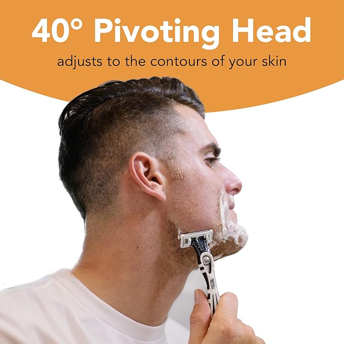 BIC Flex 5 Sensitive Men's Disposable Razors, Perfect for Father's Day, 5-Blade Precision for a Close Shave, 5-Pack