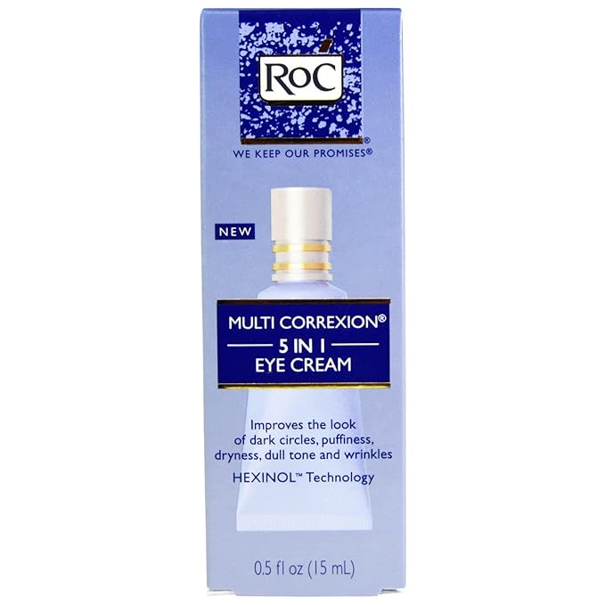 ROC Multi Correxion 5-in-1 Eye Cream, 0.5 oz (Pack of 2)