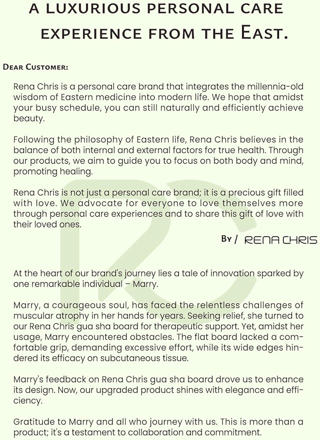 Rena Chris Gua Sha Facial Tools-Xiuyan Jade Gua Sha Stone for Face Massage, Jawline Sculpting & Puffiness Reduction with Silicone Case (Green)