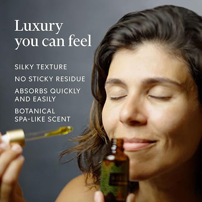 AVOILA Organic Face Oil Moisturizer for Dry, Aging, Sensitive, Acne Prone Skin l Restoring, Balancing l Vegan l Rosehip Oil + Sea Buckthorn Oil + Vitamin E + Grapeseed Oil + Avocado Oil l Gua Sha