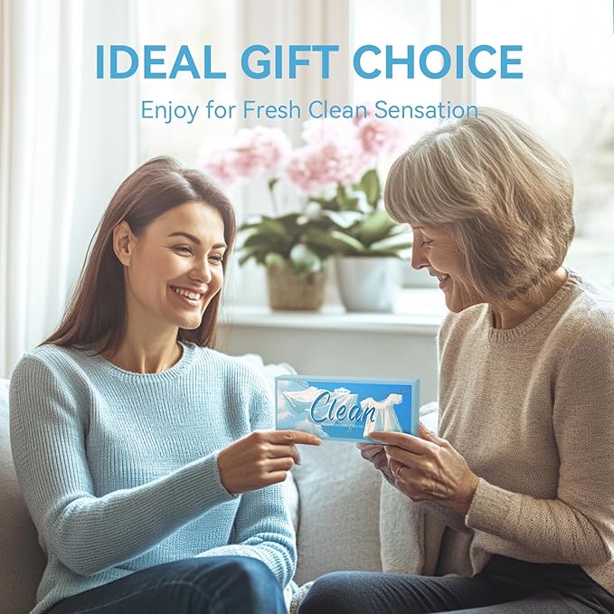 Clean Essential Oils Set for Diffuser & Candle Making | 6 Pack Premium Aromatherapy Oils Gift Set - Lavender, Eucalyptus, Mint, Sweet Orange, Lemongrass, Clean Cotton for Home, Relaxation & DIY