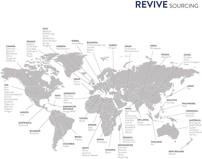 Lavender Essential Oil by Revive Essential Oils - 100% Pure Therapeutic Grade, for Diffuser, Humidifier, Massage, Aromatherapy, Skin & Hair Care