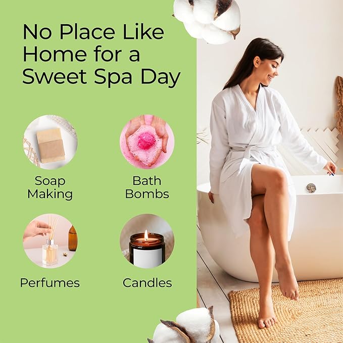 Good Essential Professional Fresh Cotton Fragrance Oil 30ml (1 fl oz) - Scent for Diffusers, Candles, Soaps, Lotions, Perfumes, Dryer Balls