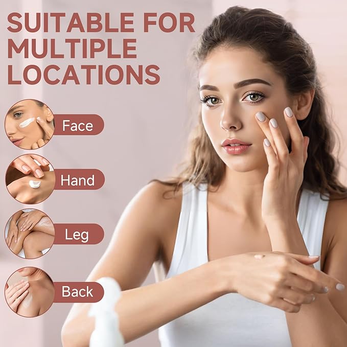 Beef Tallow for Skin, Whipped Beef Tallow For Skin, Tallow Face Moisturizer, Rose-Flavoured Whipped Tallow Face Cream Moisturizer Beef Tallow Blam Grass Fed Body Lotion Skin Care, 5.3 OZ