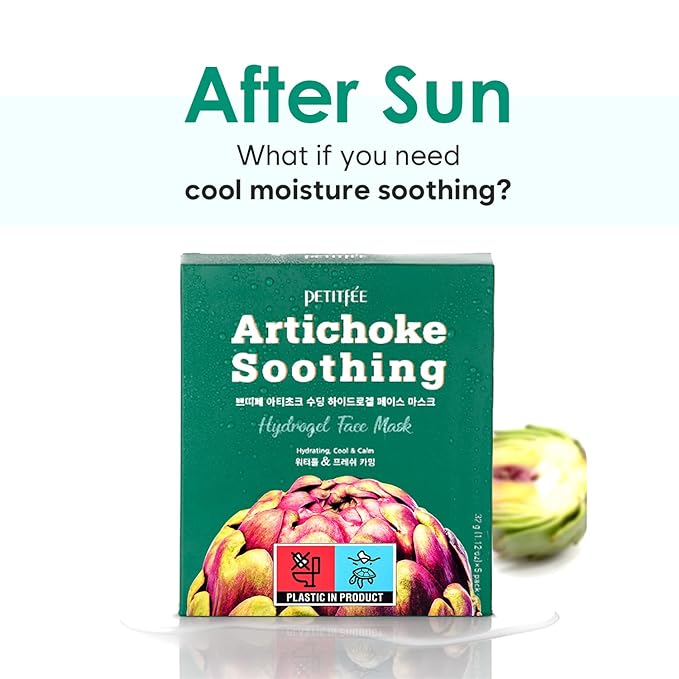Petitfee Artichoke Soothing Hydrogel Face Mask