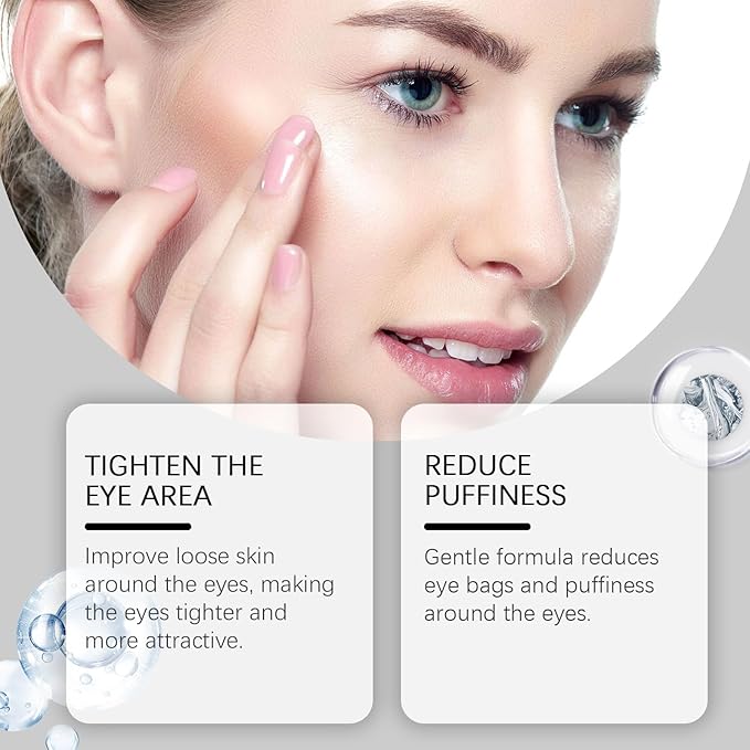 LumiBalm for Under Eye Bags, Under Eye Balm Stick Hydrating, Turmeric Retinol Eye Cream Stick, Eye Bags Serum for Puffy Bags Under Eyes, Erases Eye Bags Within 3-4 Weeks Reduces Fine Lines (2)